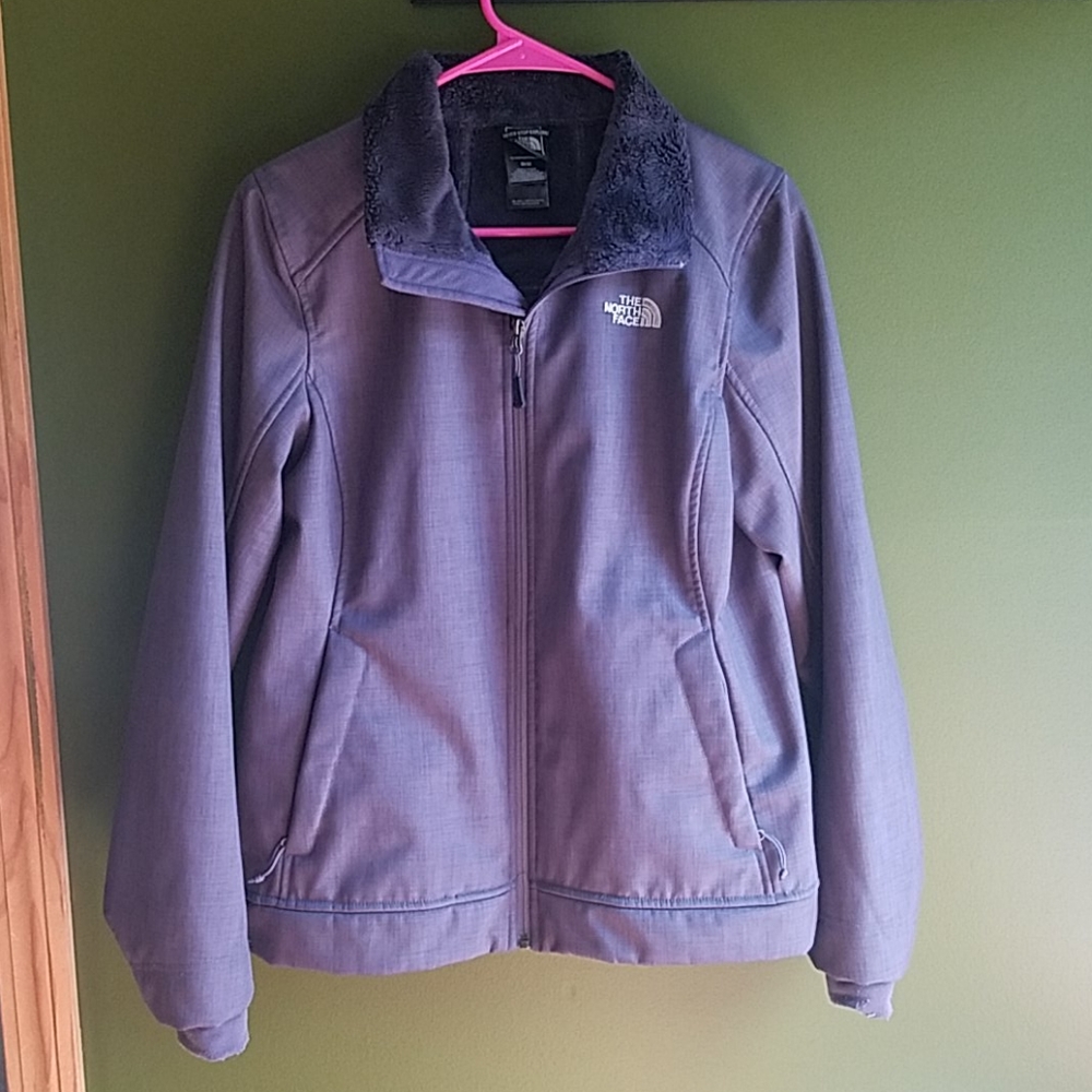 Women's fleece lined North Face jacket